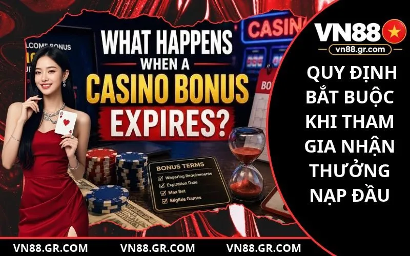 Điều kiện và quy định bắt buộc khi tham gia nhận thưởng nạp đầu