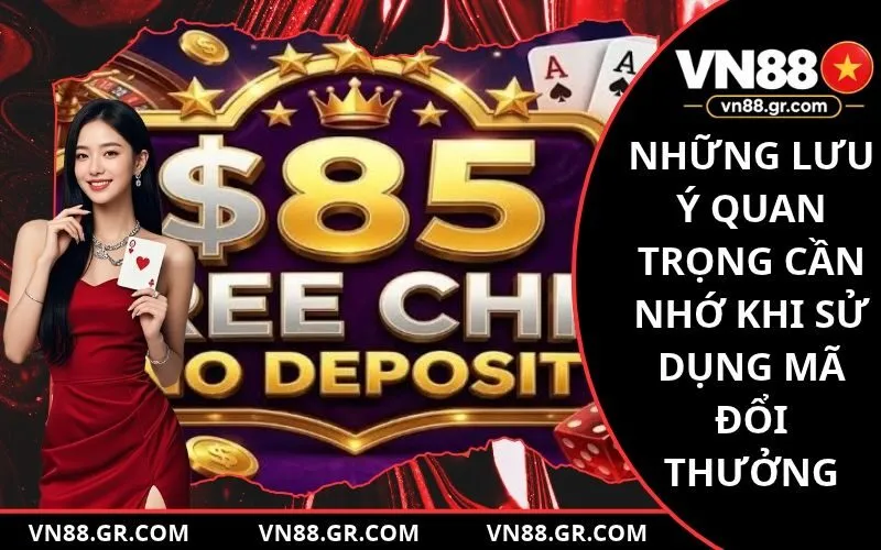 Những lưu ý quan trọng cần nhớ khi sử dụng mã đổi thưởng