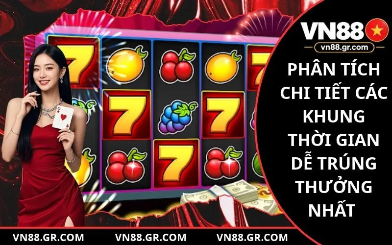 Phân tích chi tiết các khung thời gian dễ trúng thưởng nhất trong ngày
